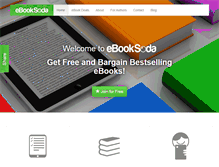 Tablet Screenshot of ebooksoda.com